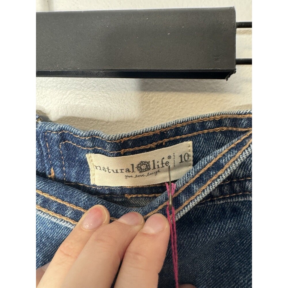 NATURAL LIFE Indigo Panel Maxi Skirt - Picture 3 of 5